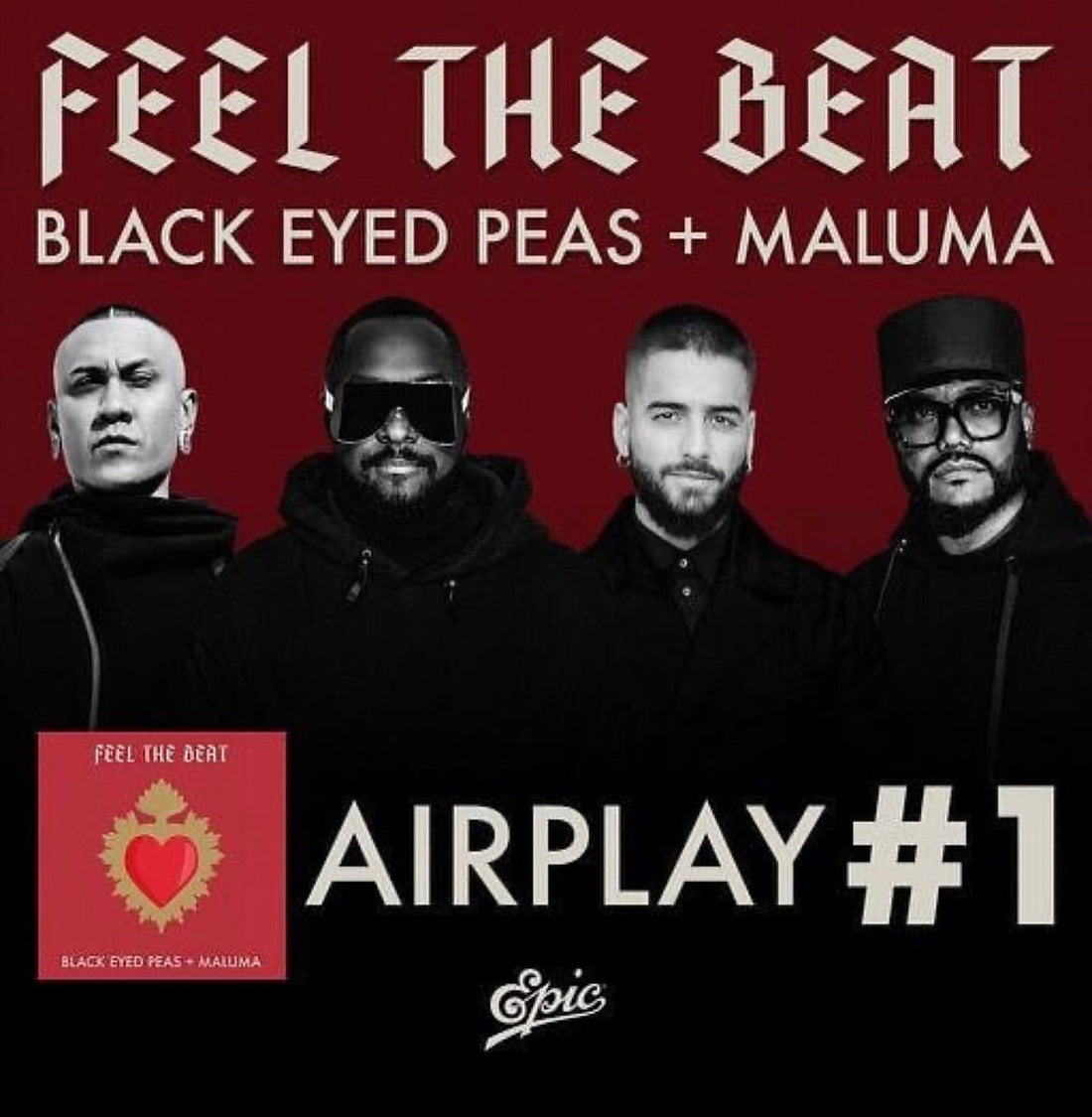 'FEEL THE BEAT' by Black Eyed Peas feat. Maluma
